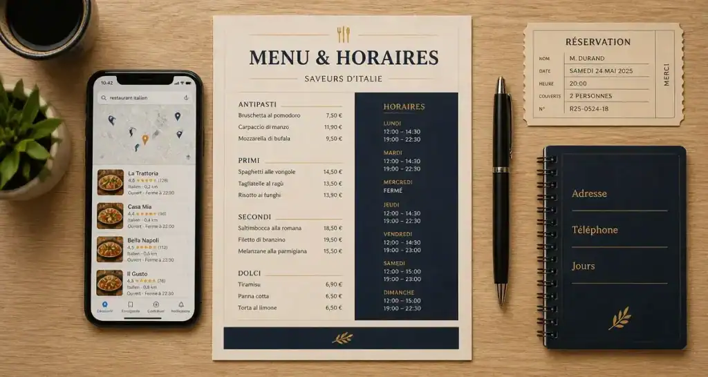 Chez Victor restaurant : menu et horaires à vérifier avant réservation