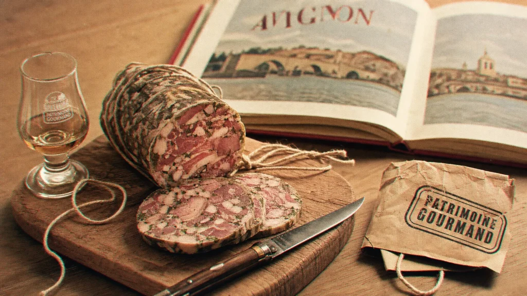 Patrimoine gourmand : jambon persillé Cora et étiquette