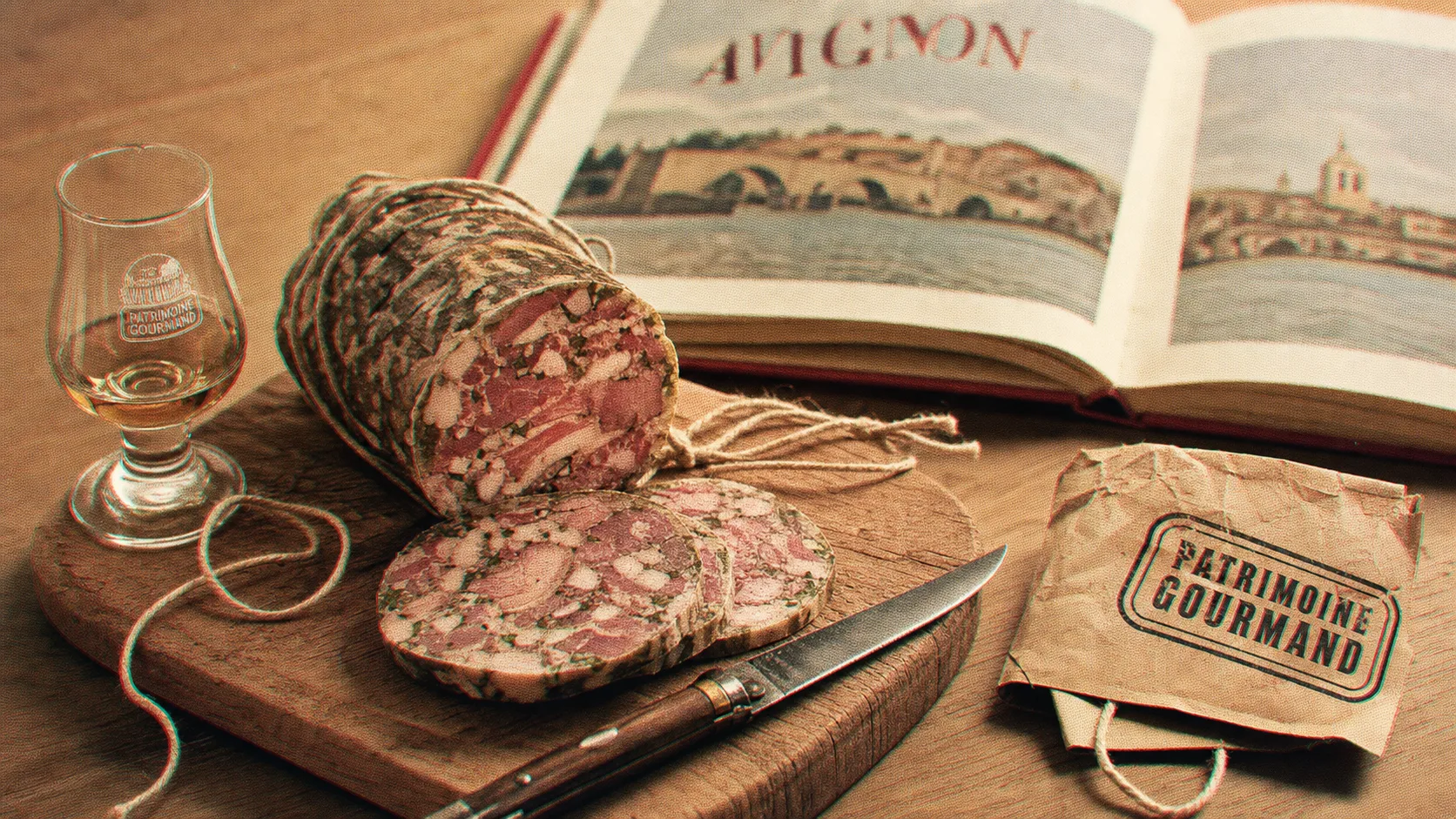 Patrimoine gourmand : jambon persillé Cora et étiquette