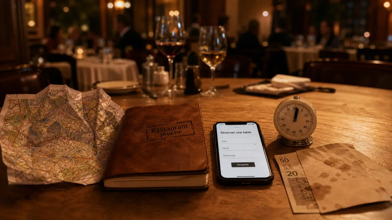 Restaurant gastronomique à proximité : horaires et budget avant de réserver