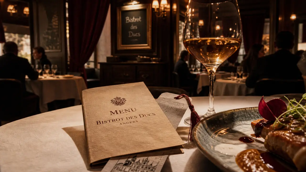 avis sur bistrot des ducs à Angers : cuisine, service et ambiance