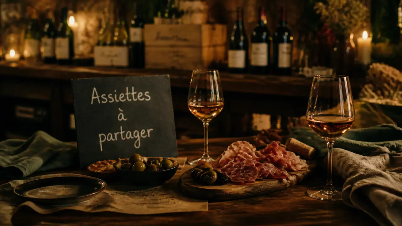 Cave a manger : vins naturels et assiettes à partager