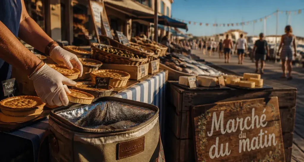 Marché du Cap d’Agde : produits frais le matin, artisanat et flânerie le soir
