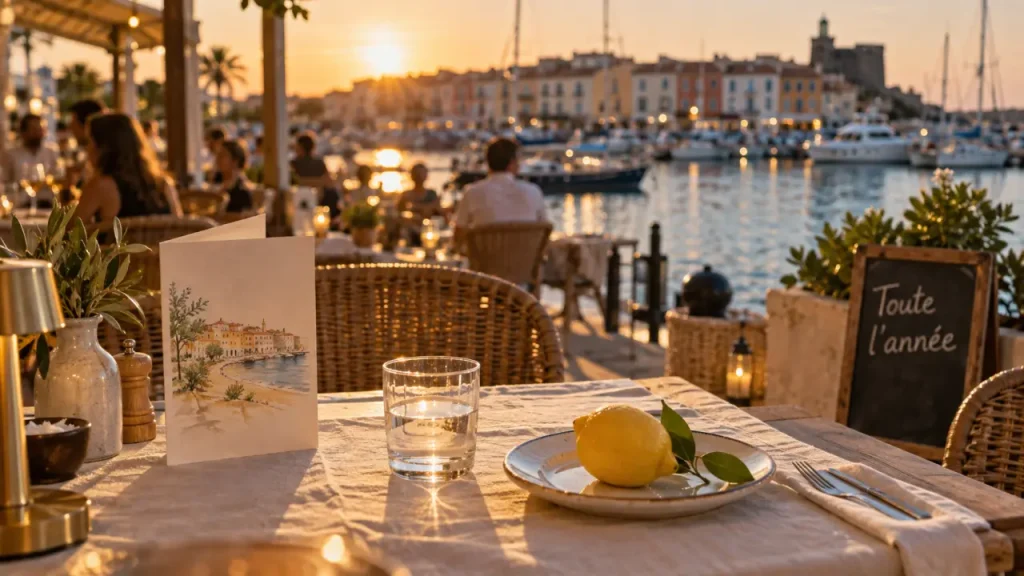 Restaurant cap agde ouvert actuellement, terrasse au Cap d’Agde, vue Méditerranée