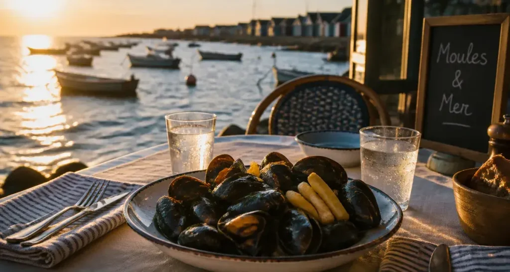Restaurant Le Corail à Agde : 23 recettes de moules et terrasse à Rochelongue