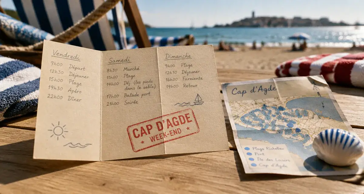 Animation Cap d Agde ce week end : horaires et vérifications avant de partir