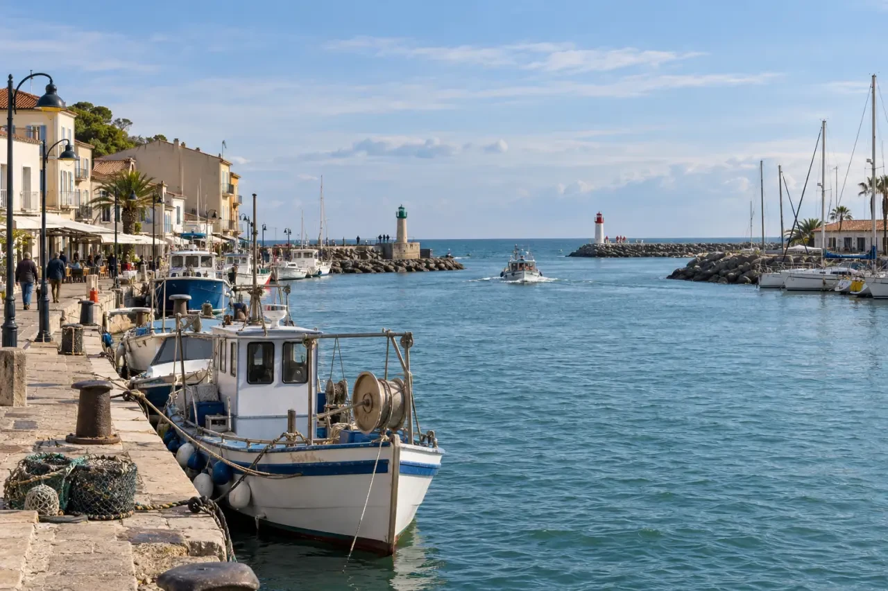 Que faire à Agde en avril : balade entre le Grau d'Agde et la Méditerranée