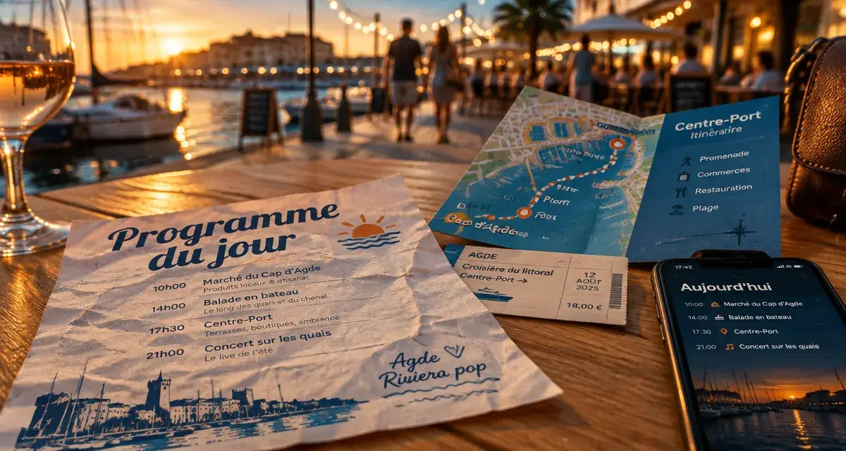 Que faire ce soir a Agde : programme culture, fête et bord de mer